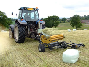 Haylage at Broxton Hall